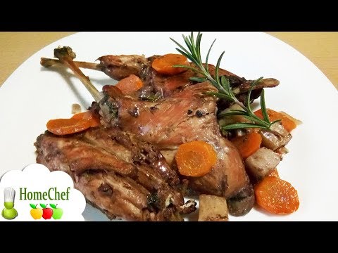 Super tasty! Roast rabbit in wine sauce – roast rabbit recipe to make rabbit in the oven with wine! Super tasty! Roast rabbit in wine sauce - roast rabbit recipe to make rabbit in the oven with wine!