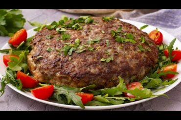 Meat cake: a 30-minute recipe that feed a crowd!