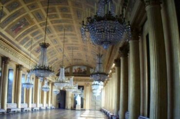 The Ballroom at the Compiegne Castle in France