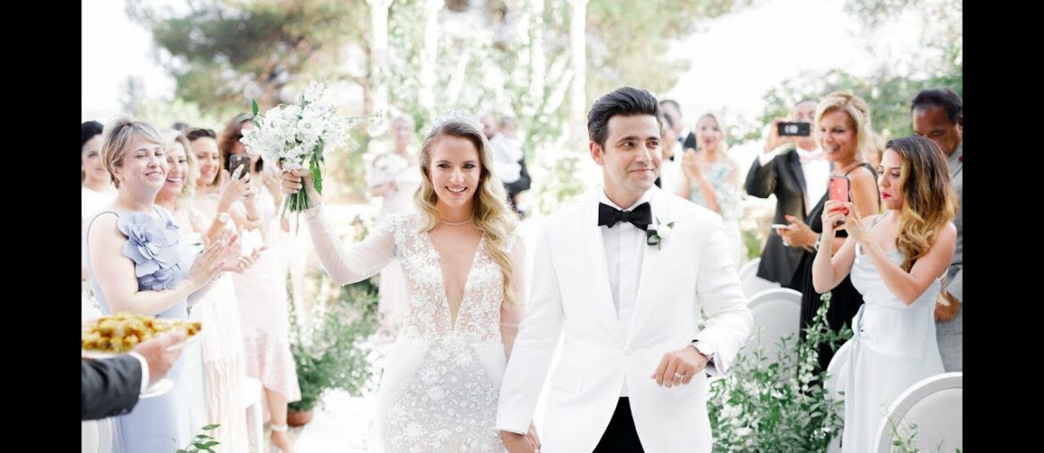 French Riviera Luxury Destination Wedding at Chateau Saint Georges