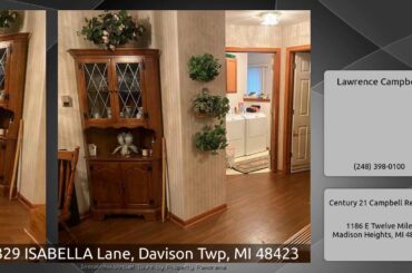 9329 ISABELLA Lane, Davison Twp, MI 48423