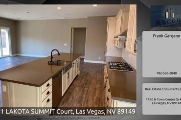 7011 LAKOTA SUMMIT Court, Las Vegas, NV 89149