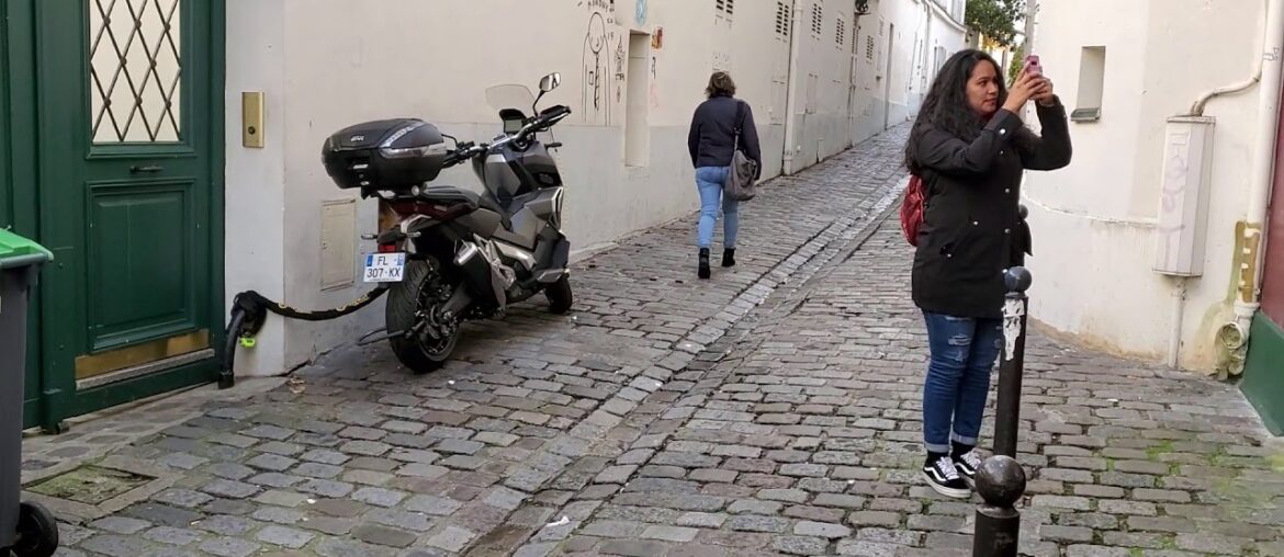 Le Consulat café restaurant in Montmartre Paris france, November 20, 2019. Le Consulat café restaurant in Montmartre Paris france, November 20, 2019.