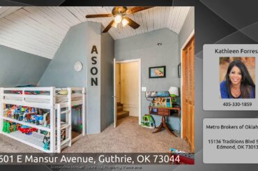601 E Mansur Avenue, Guthrie, OK 73044
