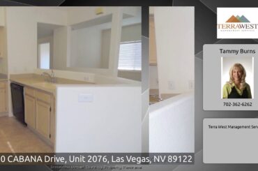 3400 CABANA Drive, Unit 2076, Las Vegas, NV 89122