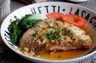 The Easiest Baked Garlic Soy Fish Fillet Recipe Ever! 蒜香烤鱼 Chinese Fish Lunch or Dinner Recipe Idea