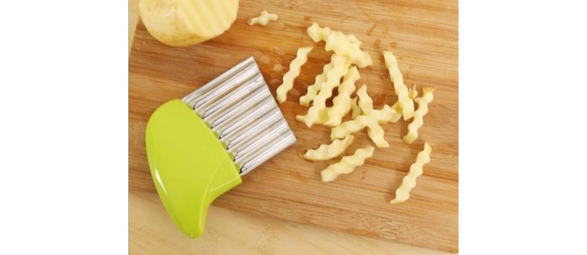 Review Stainless Steel Potato Cutter French Fries Chips Making Peeler Kitchen Knife Kitchen Tool &