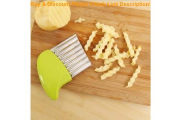 Review Stainless Steel Potato Cutter French Fries Chips Making Peeler Kitchen Knife Kitchen Tool &