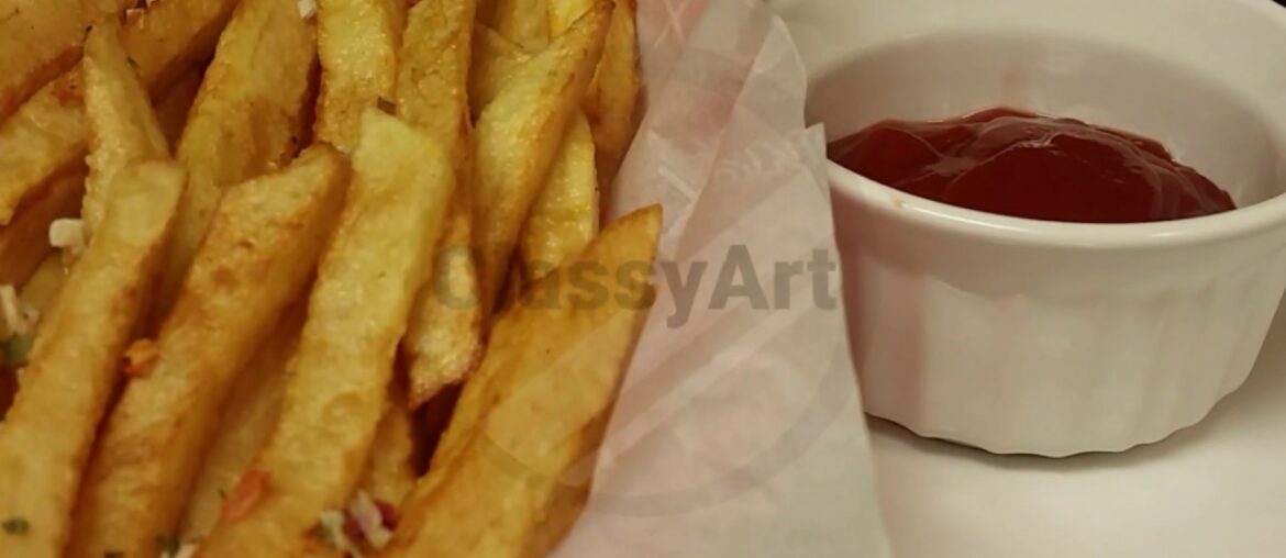 Crispy French Fries Recipe l Low Sodium