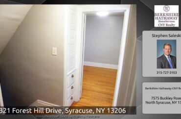 321 Forest Hill Drive, Syracuse, NY 13206