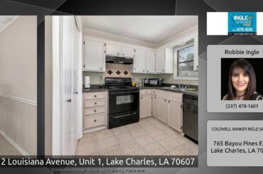 4212 Louisiana Avenue, Unit 1, Lake Charles, LA 70607
