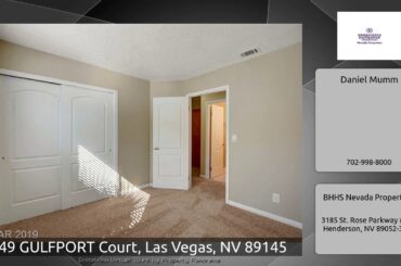 349 GULFPORT Court, Las Vegas, NV 89145