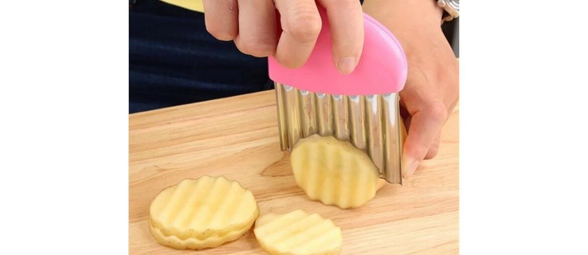 Top Stainless Steel Potato Cutter French Fries Chips Making Peeler Kitchen Knife Kitchen Tool & Gad Top Stainless Steel Potato Cutter French Fries Chips Making Peeler Kitchen Knife Kitchen Tool & Gad
