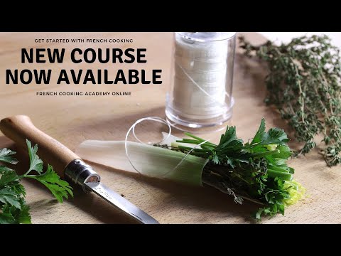 Get started with French cooking is now live open for enrollment! Get started with French cooking is now live open for enrollment!