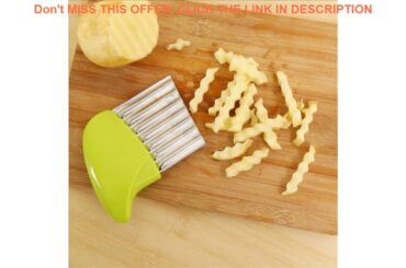 Best Stainless Steel Potato Cutter French Fries Chips Making Peeler Kitchen Knife Kitchen Tool & Ga