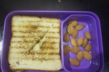 Bread sandwich recipe in tamil/ Quick and easy snacks box recipe