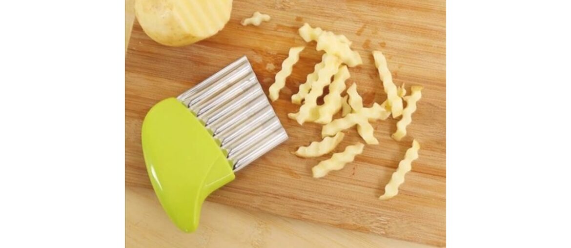 Stainless Steel Potato Cutter French Fries Chips Making Peeler Kitchen Knife Kitchen Tool & Gadget Stainless Steel Potato Cutter French Fries Chips Making Peeler Kitchen Knife Kitchen Tool & Gadget