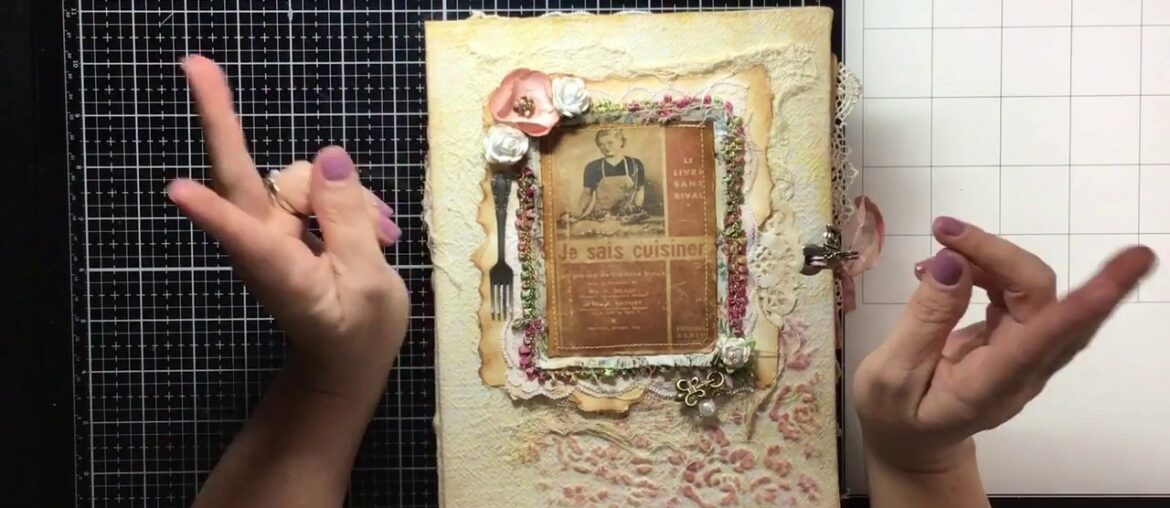 French Style Recipe Organizer