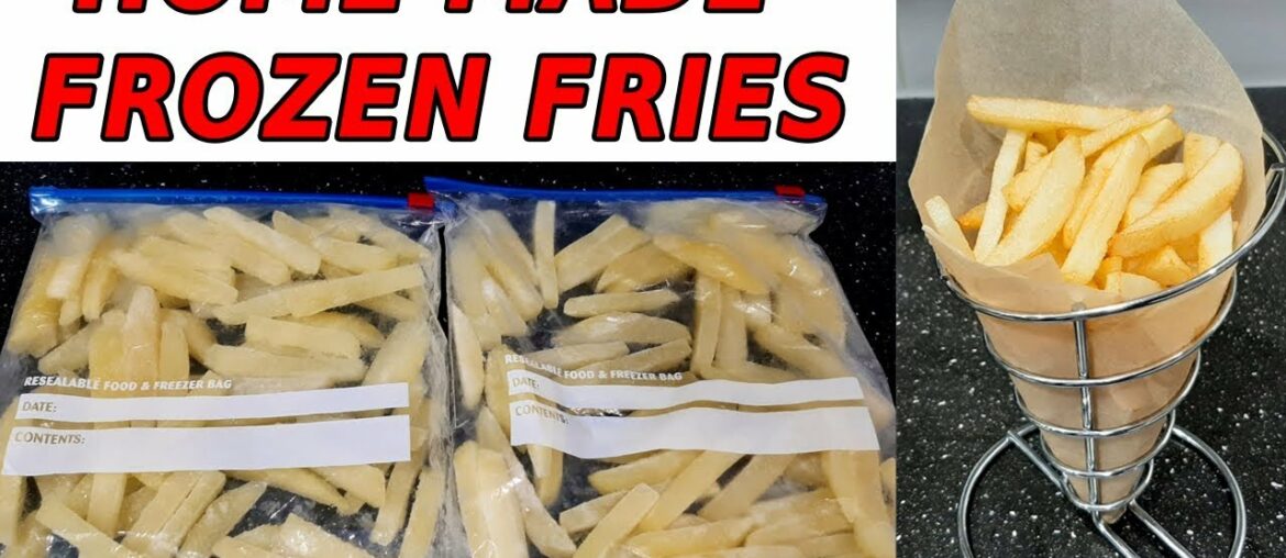 HOME MADE CRISPY FROZEN FRIES RECIPE BY SiKitchen