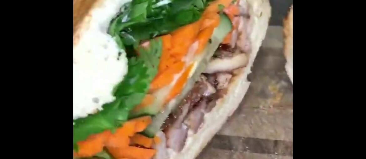 Banh Mi (Chicken Char Siu) Banh Mi (Chicken Char Siu)