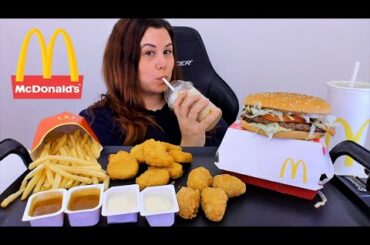 MCDONALDS  • Cheeseburger, Fries, McNuggets, Chili Cheese • Junkfood | MUKBANG • EATING SHOW