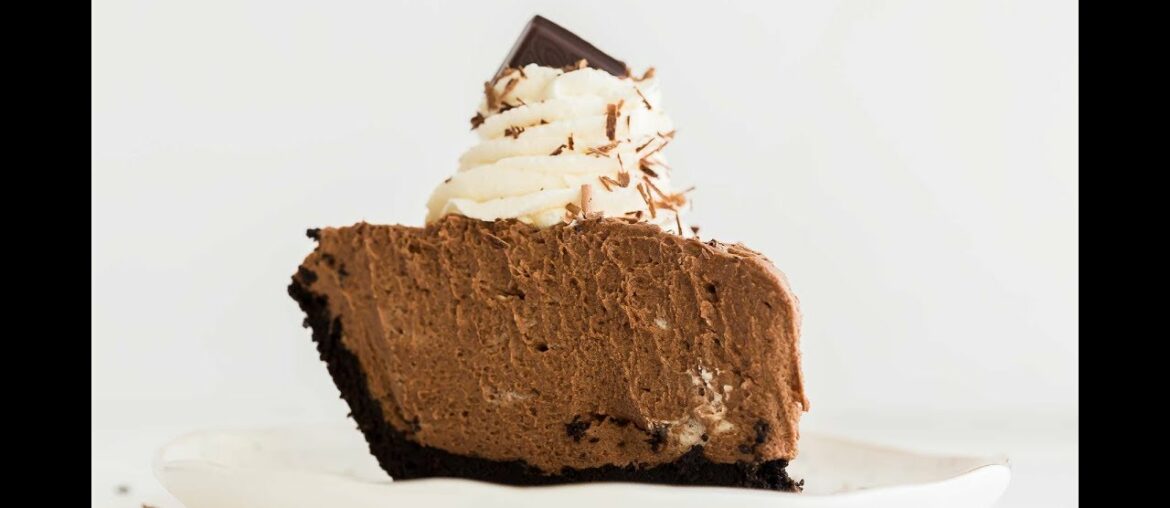 EASIER French Silk Pie (no raw eggs!) | The Recipe Rebel EASIER French Silk Pie (no raw eggs!) | The Recipe Rebel