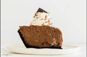 EASIER French Silk Pie (no raw eggs!) | The Recipe Rebel