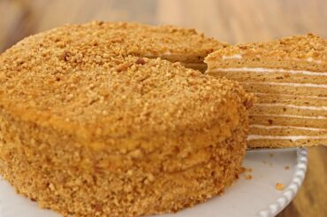 Medovik - Russian Honey Cake Recipe