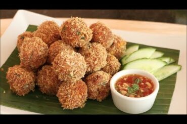 Thai Shrimp Cake Recipe ทอดมันกุ้ง - Hot Thai Kitchen!