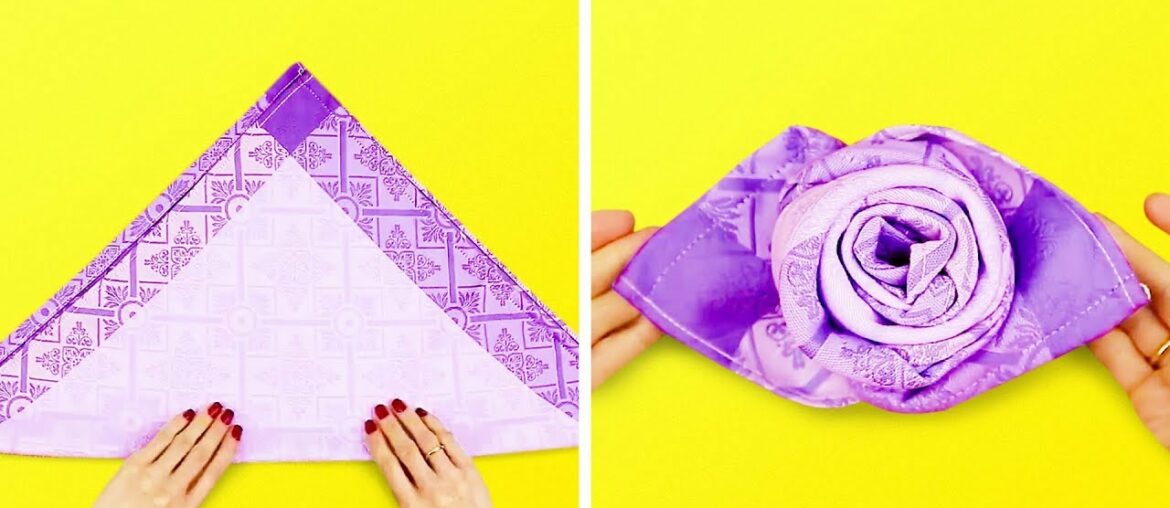 15 EASY NAPKIN FOLDS THAT WILL TRANSFORM YOUR DINING TABLE 15 EASY NAPKIN FOLDS THAT WILL TRANSFORM YOUR DINING TABLE