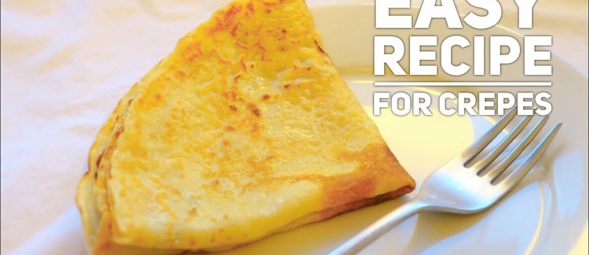 Traditional French recipe for Crepes – (thin Pancakes) – works with both sweet and savoury fillings Traditional French recipe for Crepes - (thin Pancakes) - works with both sweet and savoury fillings