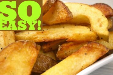 Pan Fried Potato Wedges Recipe