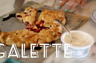 How to make Galette - A free form Fruit Tart Recipe
