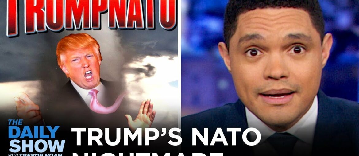 Trump Feuds With France at the NATO Summit | The Daily Show
