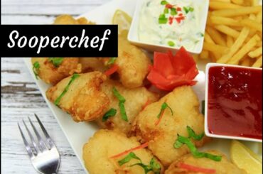Batter fried fish with French Fries Recipe By SooperChef