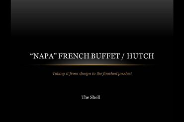"Napa Valley" Buffet Hutch - The Shell