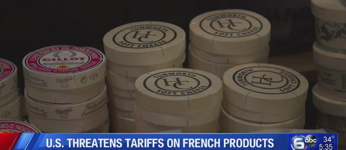 France to retaliate if US doubles Champagne, cheese prices