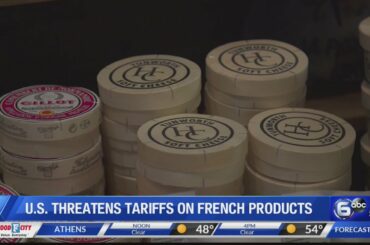 France to retaliate if US doubles Champagne, cheese prices