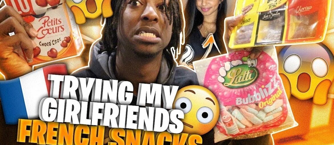 TRYING MY GIRLFRIENDS FAVORITE FRENCH SNACKS! TRYING MY GIRLFRIENDS FAVORITE FRENCH SNACKS!