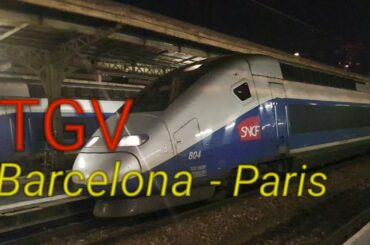 TGV Barcelona to Paris | 🚄 Renfe SNCF First Class DUPLEX | High Speed EuroTrain Experience