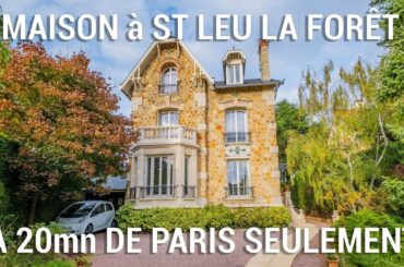 Lovely stone house for sale in St Leu la Fôret, around 30min away from Paris – Ref.: 105998EHO95