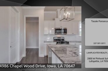 4986 Chapel Wood Drive, Iowa, LA 70647