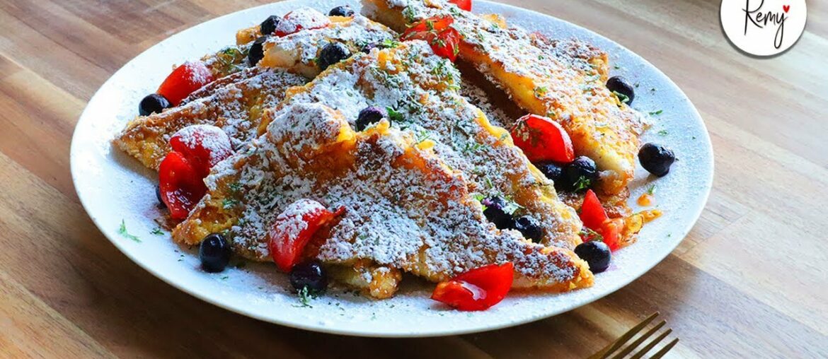 [ENG] "Crunchy French Toast Recipe", 겉바속촉 씨리얼 프렌치토스트 만드는 법❤ / 레미의맛 RemyKitchen