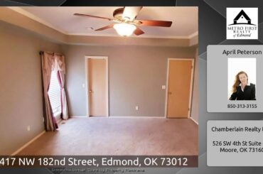 1417 NW 182nd Street, Edmond, OK 73012