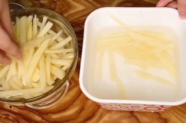 রেস্টুরেন্টের স্টাইলে মুচমুচে ফ্রেঞ্চ ফ্রাই/Restaurant Style Crispy French Fries Recipe