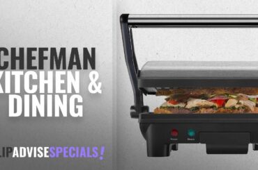 10 Best Selling Chefman Kitchen & Dining [2018 ]: Chefman Panini Press Grill, and Gourmet Sandwich