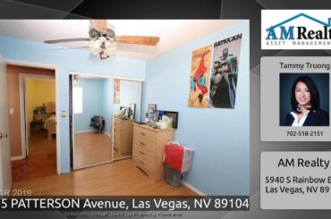 4455 PATTERSON Avenue, Las Vegas, NV 89104