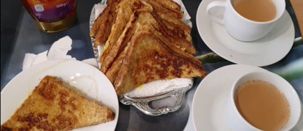 French Toast - Quick and easy Recipe in Urdu | Alina's Cooking