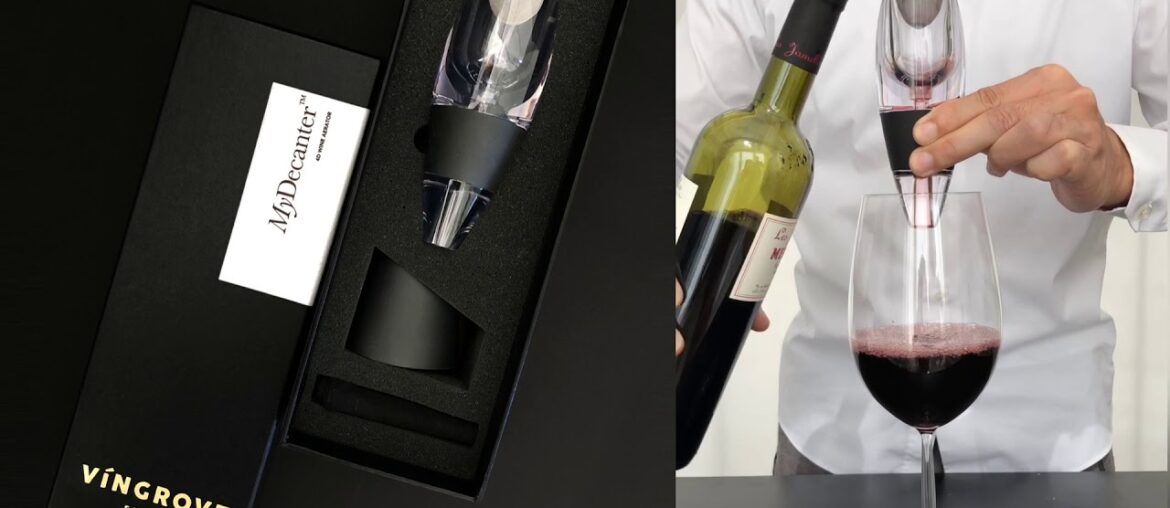 Vingrove MyDecanter 4D Wine Aerator Vingrove MyDecanter 4D Wine Aerator