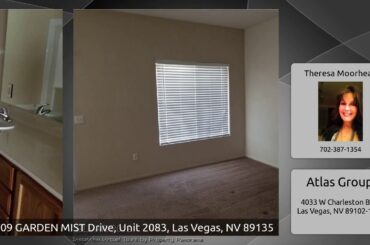 10809 GARDEN MIST Drive, Unit 2083, Las Vegas, NV 89135